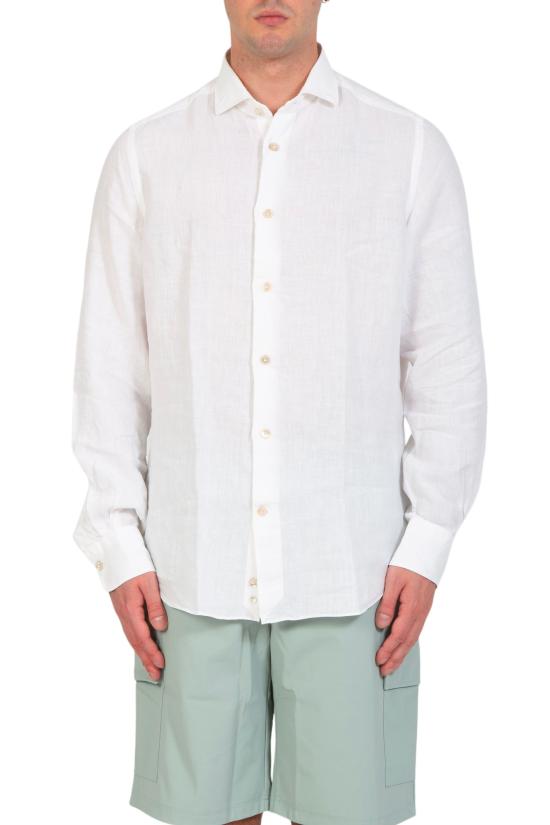  일레븐티 긴팔 셔츠 I75CAMA05 TET0I026 BIANCO White