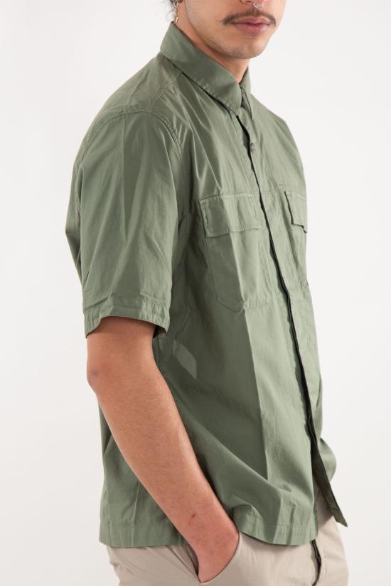 25SS 씨피 컴퍼니 반팔 셔츠 18CMSH245A 005691G 669 Green - C.P. COMPANY