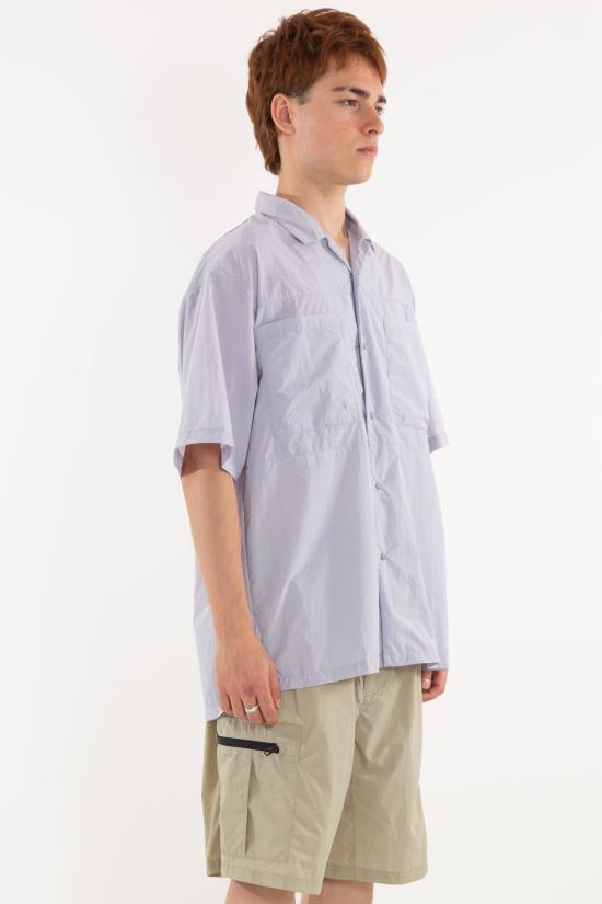 25SS 미즈노 반팔 셔츠 B2GCC001 THISTLE Purple - MIZUNO