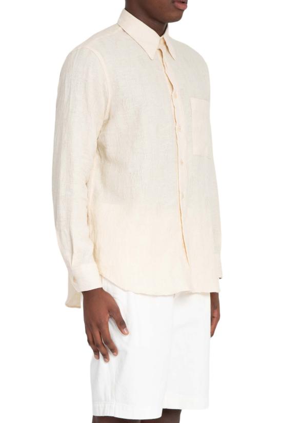  선플라워 긴팔 셔츠 1195 10 Beige - SUNFLOWER