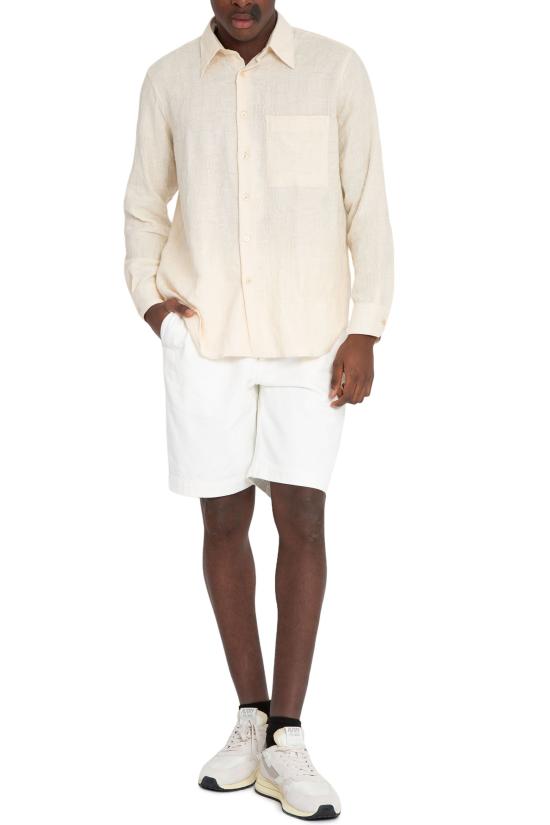  선플라워 긴팔 셔츠 1195 10 Beige - SUNFLOWER