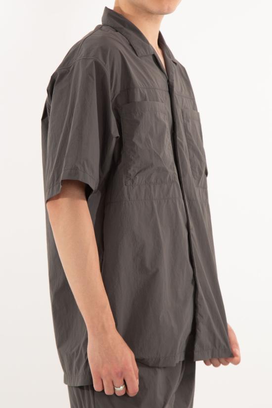 25SS 미즈노 반팔 셔츠 B2GCC001 ASH BLACK Grey - MIZUNO