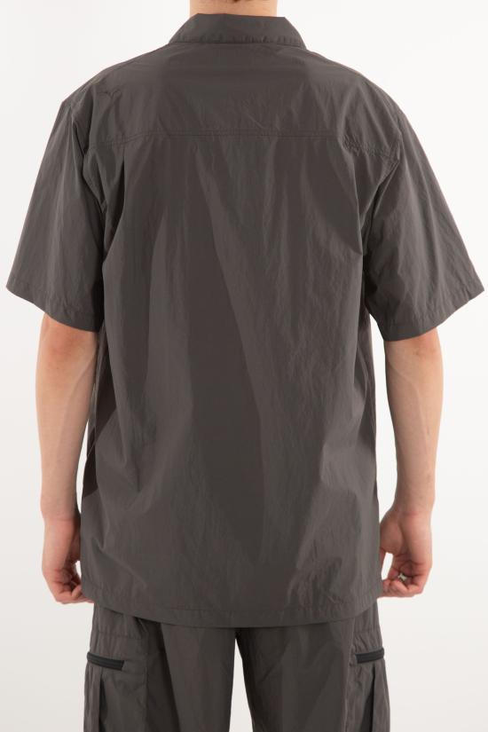 25SS 미즈노 반팔 셔츠 B2GCC001 ASH BLACK Grey - MIZUNO