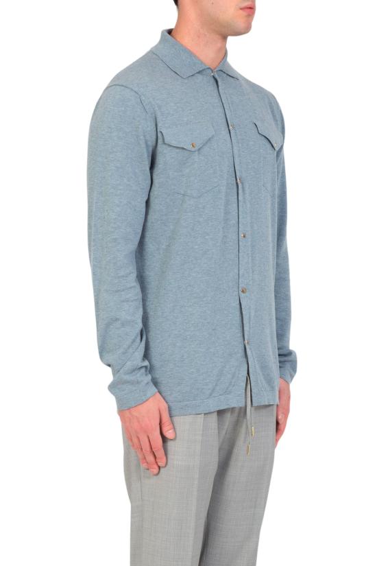  선데이모닝 긴팔 셔츠 HS4133 72 Denim - SUNDAY MORNING