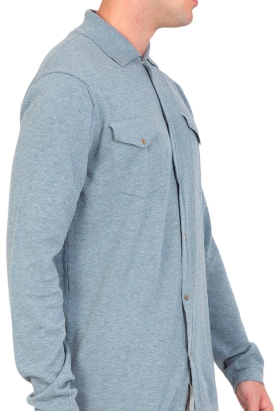  선데이모닝 긴팔 셔츠 HS4133 72 Denim - SUNDAY MORNING