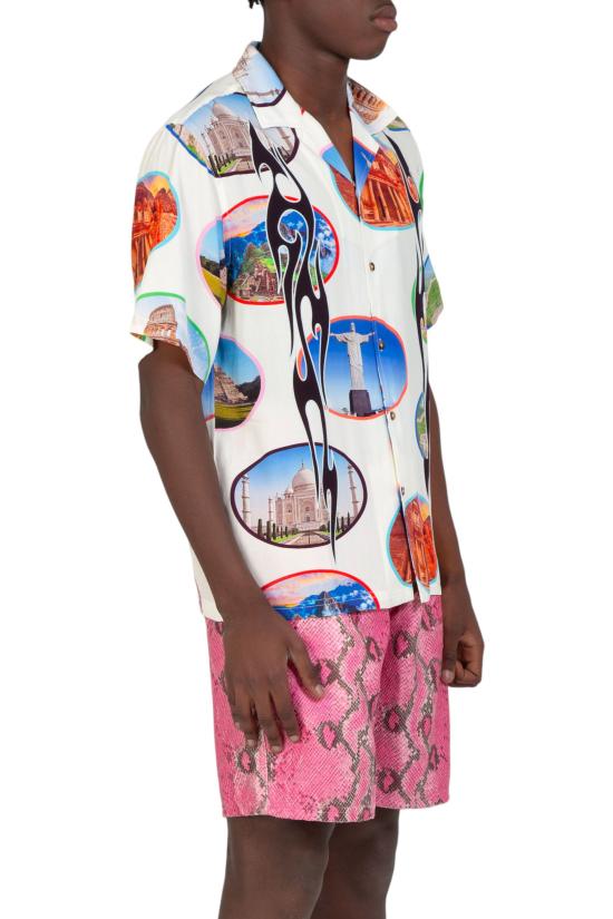  플레셔스 반팔 셔츠 P24SP001 WHITE White - PLEASURES