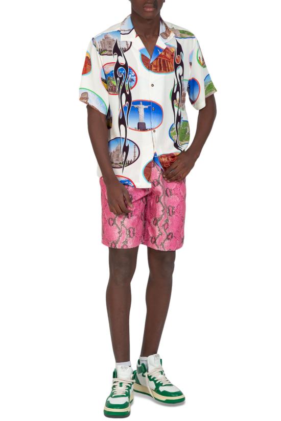  플레셔스 반팔 셔츠 P24SP001 WHITE White - PLEASURES