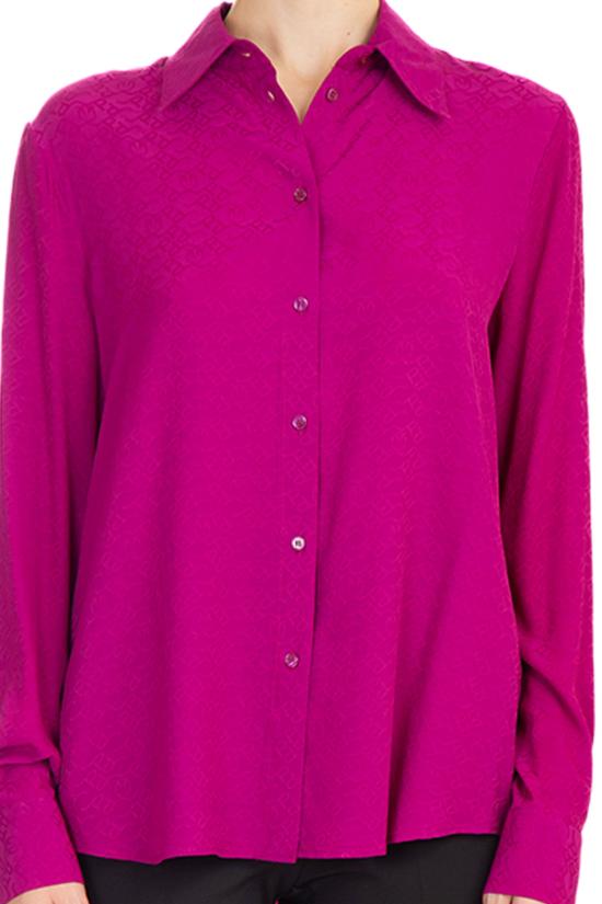  핑코 블라우스 100121 A01P VIB Purple - PINKO