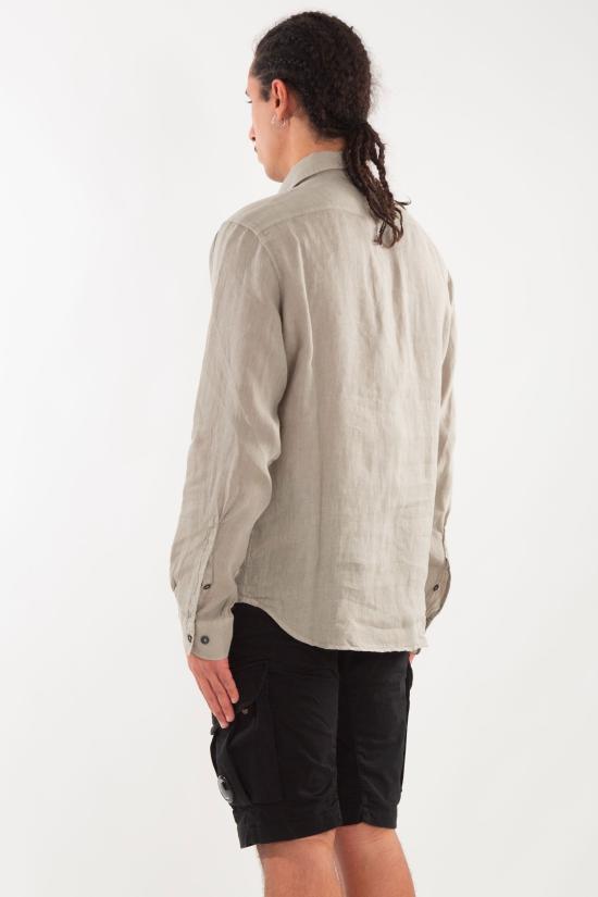 25SS 씨피 컴퍼니 긴팔 셔츠 18CMSH250A 005415G 327 Beige - C.P. COMPANY