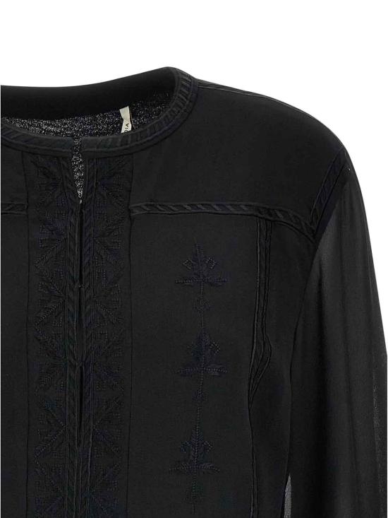  이자벨마랑 미디 스커트 RO0704FAC1J07I01BK Black - ISABEL MARANT