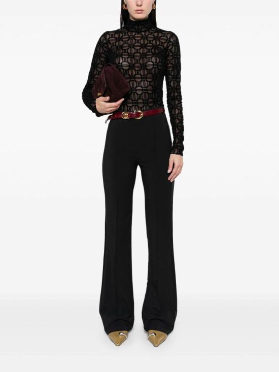 26SS 엘리자베타프랜치 스트레이트 팬츠 PA08251E2110 Black - ELISABETTA FRANCHI