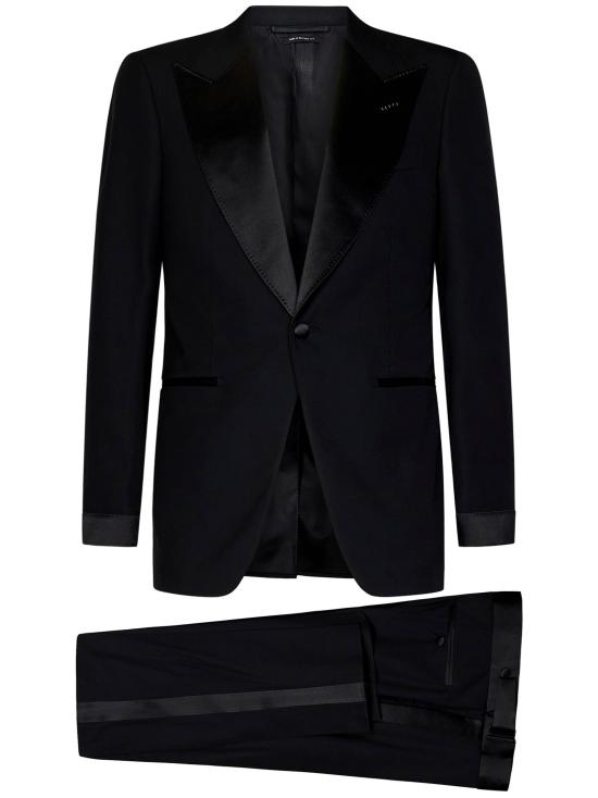 25FW 톰포드 수트 세트 2EAPQ1WOS02 BL999 BLACK - TOMFORD