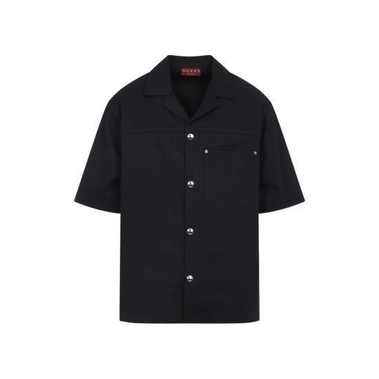 25FW 구찌 반팔 셔츠 832581 XDDCG 1000 BLACK