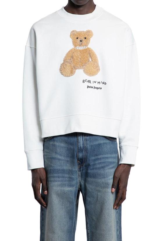 25SS 팜앤젤스 스웨터 PMBA026S25FLE0030360 WHITE