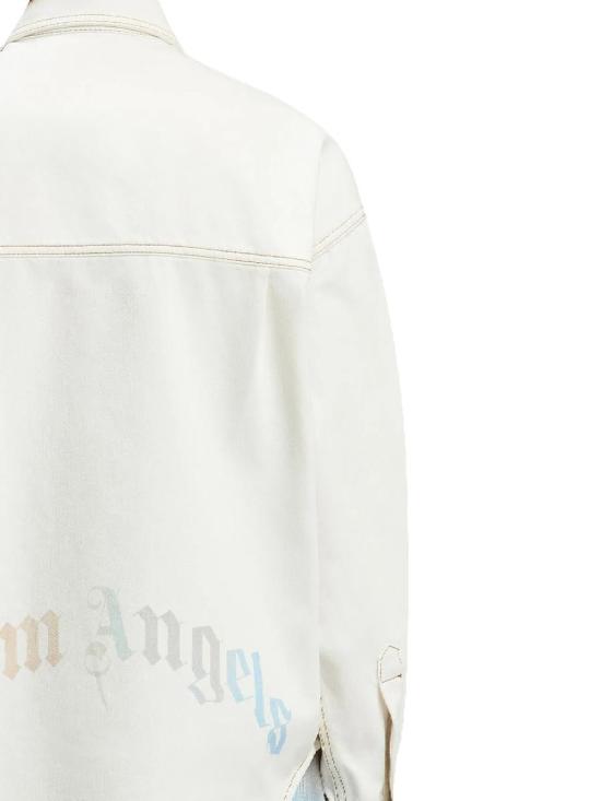 25SS 팜앤젤스 셔츠 PWYD023S25DEN0010384 Beige - PALM ANGELS