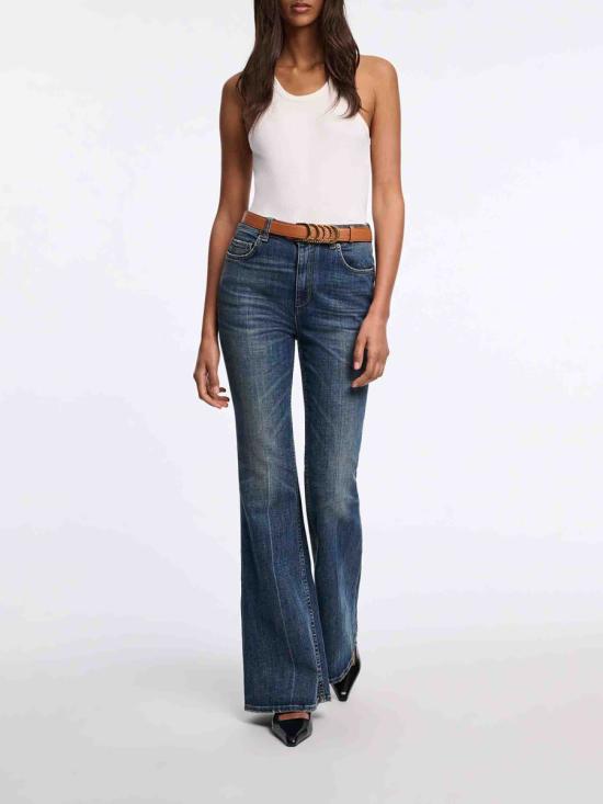 25FW 도로시 슈마허 데님 팬츠 888 045513 867VINTAGE BLUE DENIM DARK BLUE - DOROTHEE SCHUMACHER