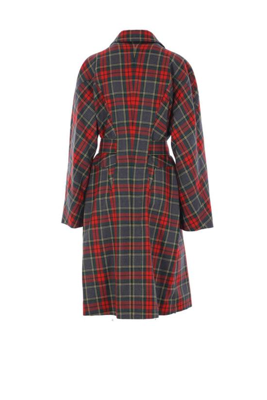 25FW 비비안웨스트우드 코트 13010027W0176H203 RED GREEN - VIVIENNE WESTWOOD