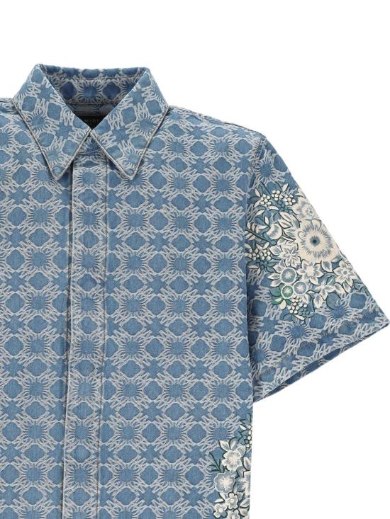 25SS 아미리 반팔 셔츠 AMDNIR1025Surf Indigo MULTICOLOR - AMIRI