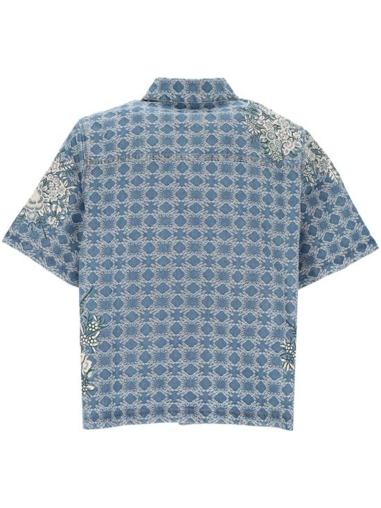 25SS 아미리 반팔 셔츠 AMDNIR1025Surf Indigo MULTICOLOR - AMIRI