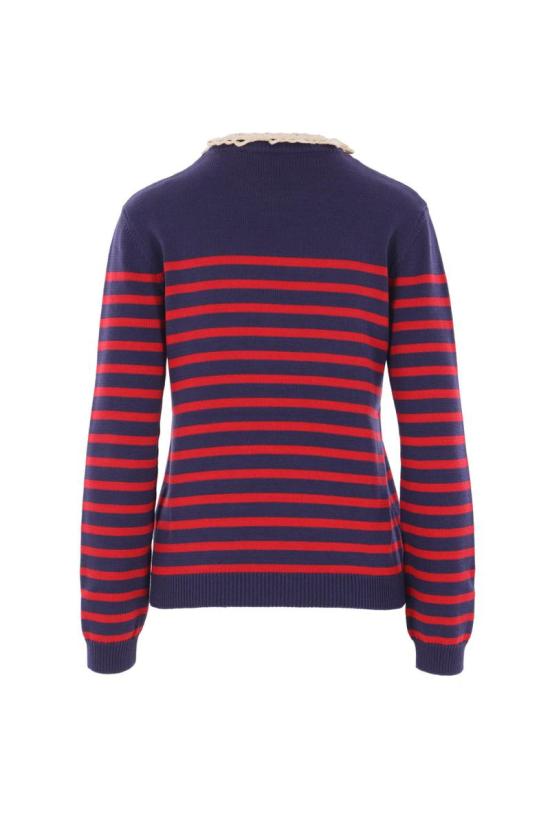 25FW 발렌티노 가라바니 스웨터 7B3KC67D9KEBP3 PROVENCE BLUE PARIS - VALENTINO GARAVANI