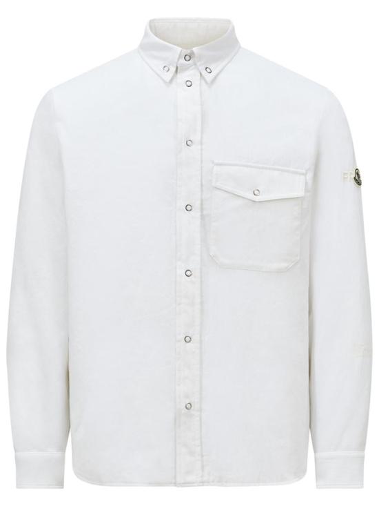 25SS 몽클레어 긴팔 셔츠 9U2F000 02M5271001 WHITE