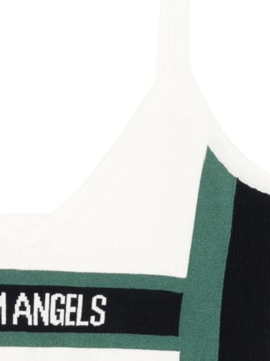 25SS 팜앤젤스 민소매 티셔츠 PWHT027S25KNI0014603 BLUE - PALM ANGELS