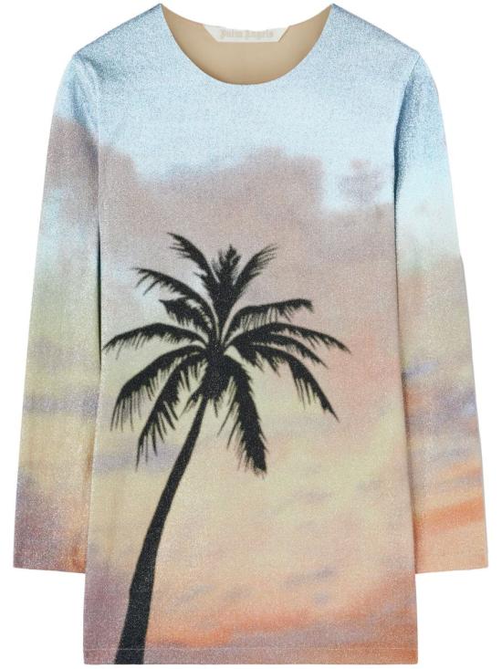 25SS 팜앤젤스 숏 원피스 PWDB256S25FAB0018410 MULTICOLOUR