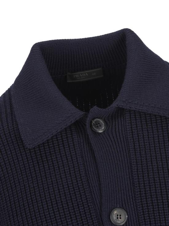 25FW 프라다 가디건 UMG4231VI6F0008 AI25 BLUE - PRADA