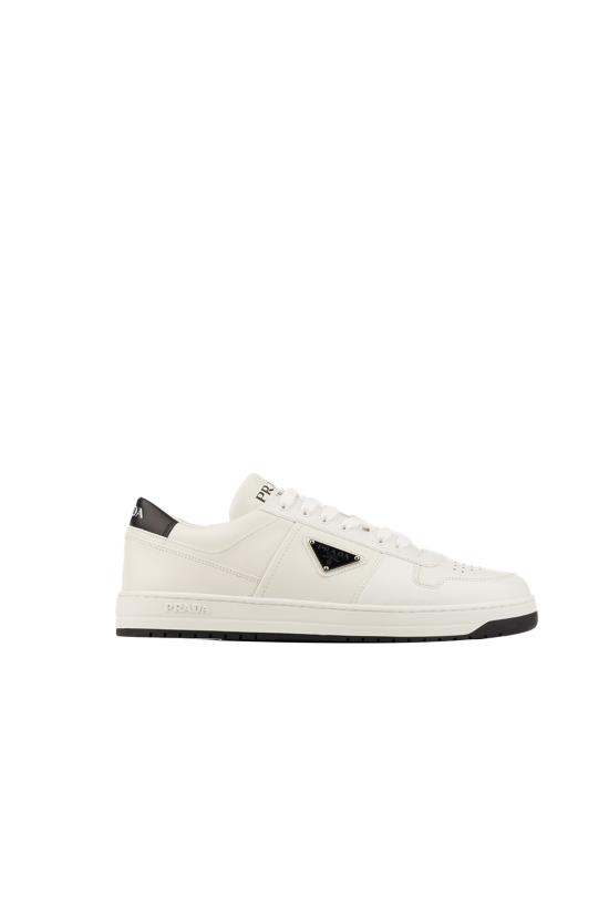 26FW 프라다 다운타운 로우탑 스니커즈 2EE364FD0033LJ6 F0964 BIANCO NERO
