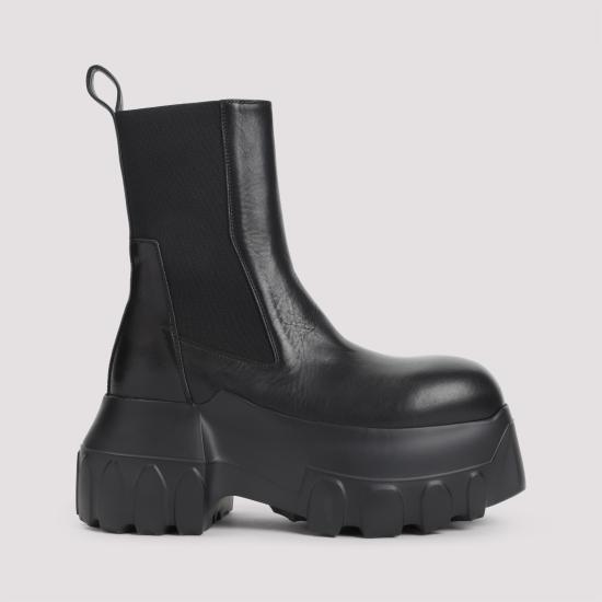25FW 릭 오웬스 부츠 RU02E1860 LOO 09 BLACK - RICK OWENS