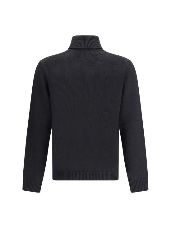 25FW 로베르토 콜리나 터틀넥 253M02003 M0209 BLACK - ROBERTO COLLINA