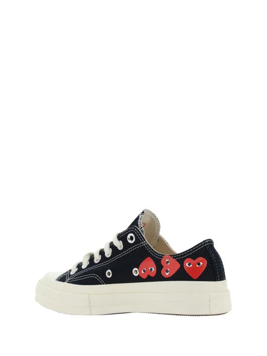 26SS 꼼데가르송 플레이 X 컨버스 스니커즈 AZK126001 1 BLACK - COMME DES GARCONS PLAY CONVERSE