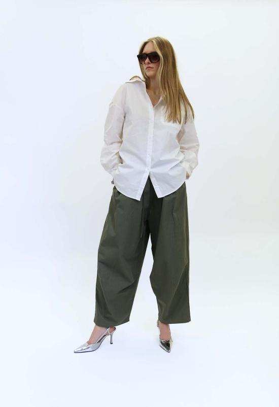  더 엔케이씨 스토어 스트레이트 팬츠 Nkc 스토어 맥스 카고스 그린 - The NKC Store