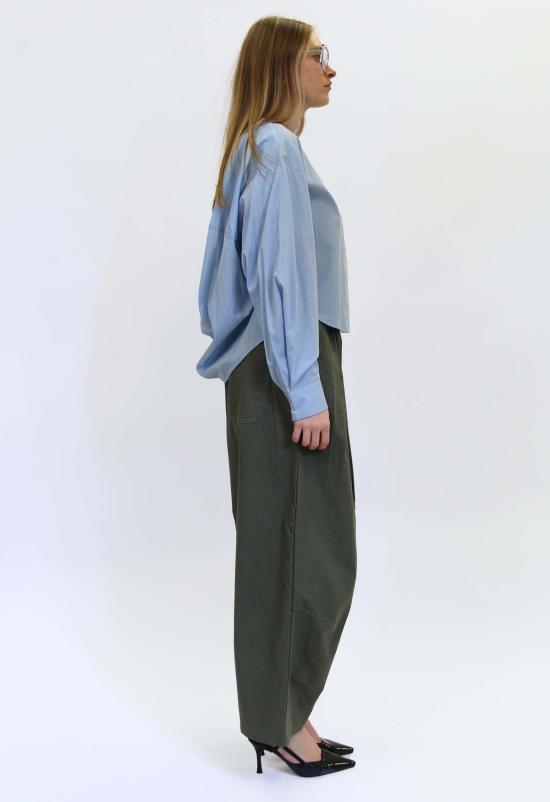  더 엔케이씨 스토어 스트레이트 팬츠 Nkc 스토어 맥스 카고스 그린 - The NKC Store