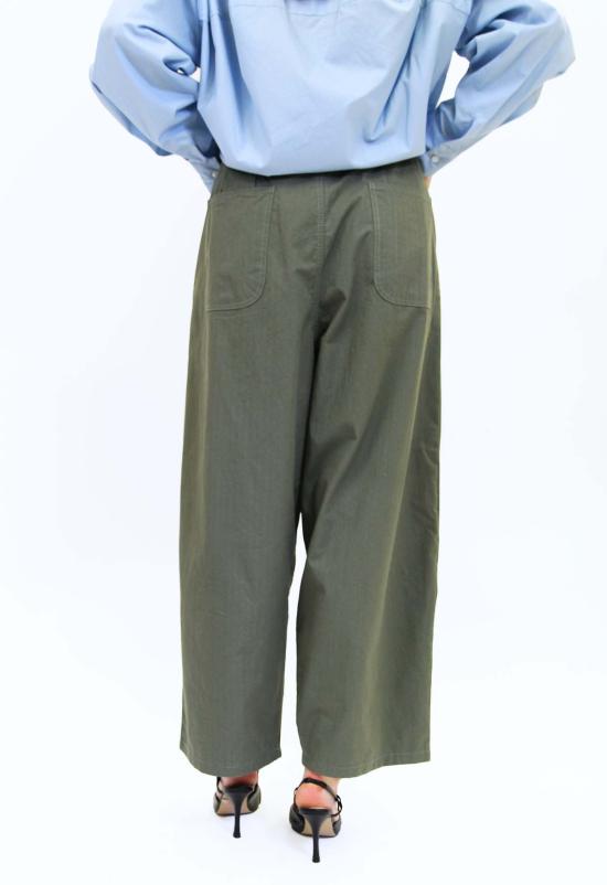  더 엔케이씨 스토어 스트레이트 팬츠 Nkc 스토어 맥스 카고스 그린 - The NKC Store