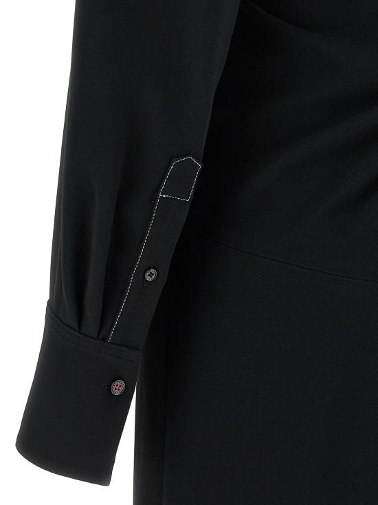 25FW 빅토리아 베컴 미디 원피스 1325WDR006598ABLACK Black - VICTORIA BECKHAM