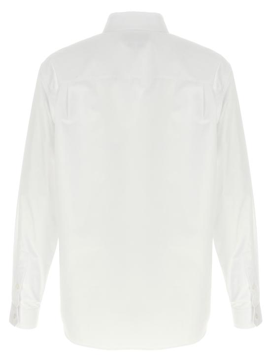 25FW 구찌 포켓 자수 셔츠  833294Z7AUX9000 White - GUCCI