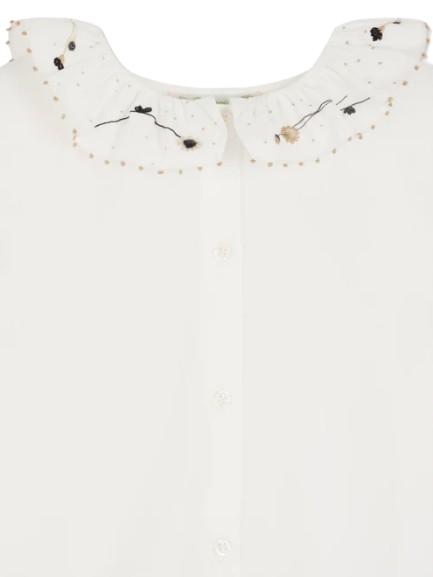 25FW [키즈] 봉쁘앙 티셔츠 W05GBLW00029 White - BONPOINT