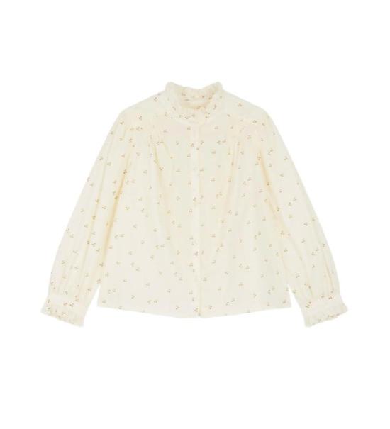 25FW [키즈] 봉쁘앙 블라우스 W05GBLW00010 632D White