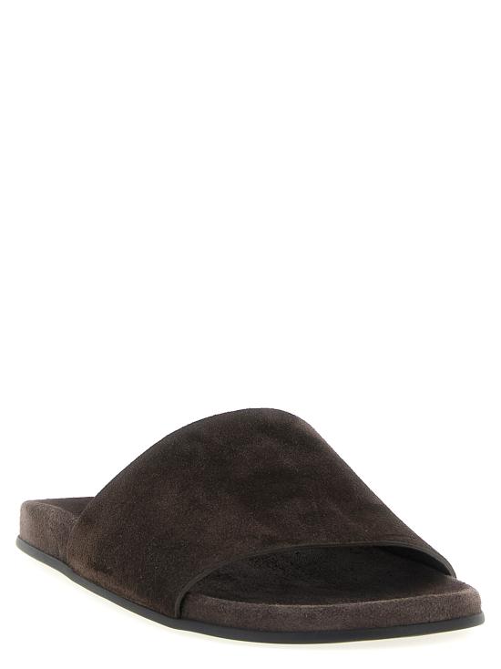 26SS 더로우 뮬/슬리퍼 F2109L302LQB Brown - THE ROW