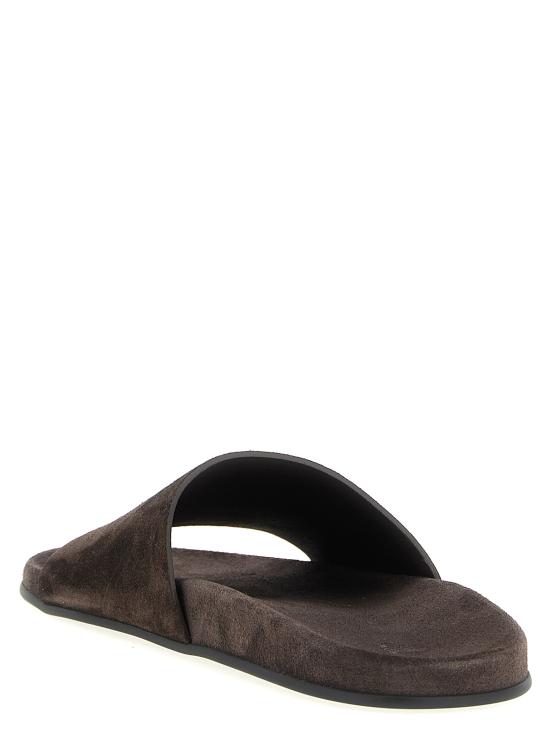 26SS 더로우 뮬/슬리퍼 F2109L302LQB Brown - THE ROW