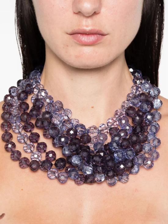 25FW 엠포리오 아르마니 목걸이/팬던트 EW002844 AF19342 MB365 BLUE WINTER SKY - EMPORIO ARMANI