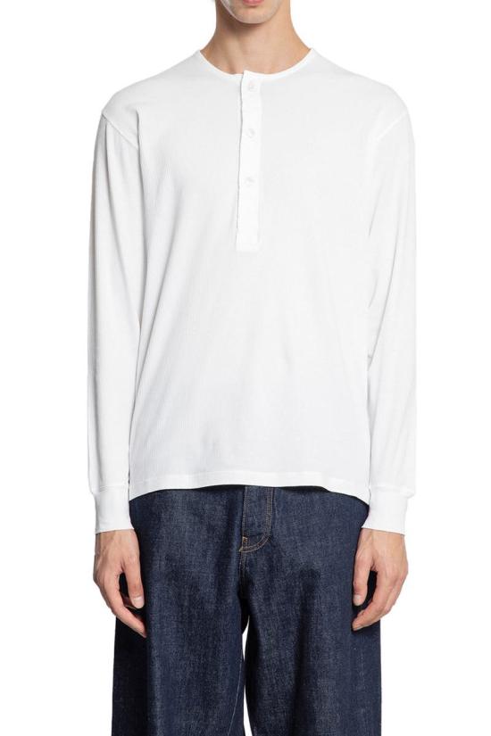 25FW 톰포드 긴팔 티셔츠 JHL019JMC067 AW002 WHITE