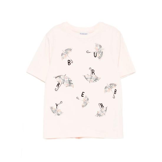 25FW [키즈] 버버리 티셔츠 8109540 KG5 CEDAR C2640 PINK