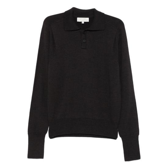 25FW 스튜디오 니콜슨 폴로 티셔츠 SN 1503 SARK WALNU BROWN