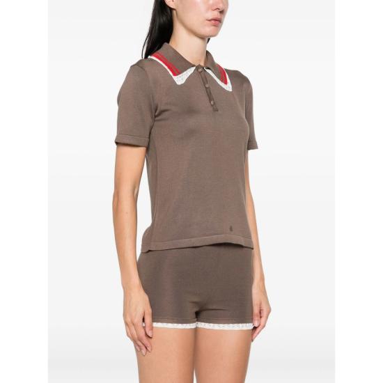 25FW 시에드레스 폴로 티셔츠 WPF25KW03 YUAN MIBRO BROWN - SIEDRES