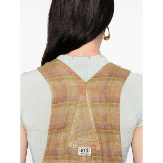 25FW 알13 롱 원피스 R13WR147 R550B KHAKI NEUTRALS - R13