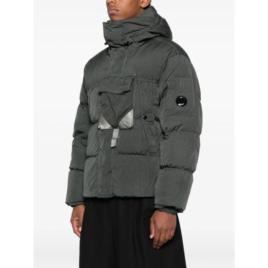 25FW 씨피 컴퍼니 패딩 MOW013A00 6369M 978 GREEN - C.P. COMPANY