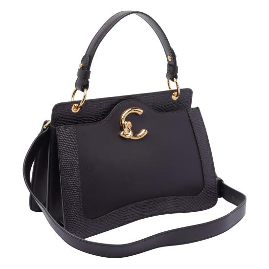 25FW 코치넬리 숄더백 E1 T1R 18 03 01V87 Black - COCCINELLE