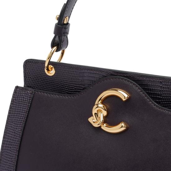 25FW 코치넬리 숄더백 E1 T1R 18 03 01V87 Black - COCCINELLE
